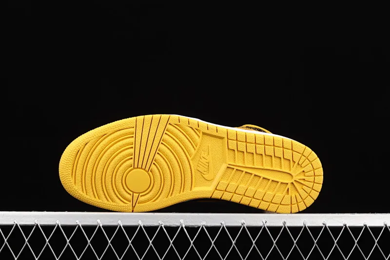 All categories Air Jordan Jordan series basketball shoes Air Jordan 1 High Air Jordan 1 High OG "Pollen" AJ1 Joe 1 new black and yellow 555088-701